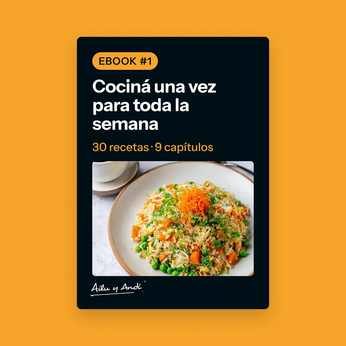 Ebook #1 - Cociná una vez para toda la semana
